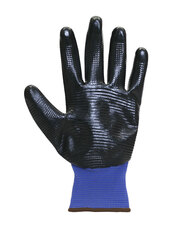 Перчатки Safeprotect РифНит (нейлон+рифленный нитрил)