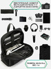 Картинка рюкзак городской Ozuko 9695 Black - 5