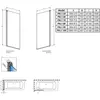 Radaway 10011060-01-01R NES PNJ I 60 Right хром