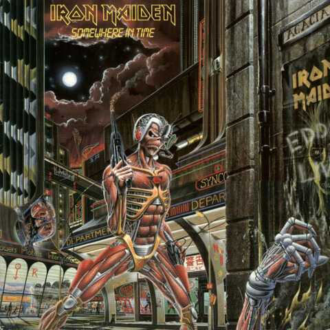 Виниловая пластинка. Iron Maiden - Somewhere in Time