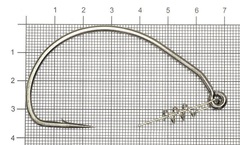 Крючки офсетные PREDATOR LJH356, размер 8/0, упаковка 2шт.