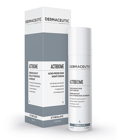 DERMACEUTIC  Actibiome Ночной анти-акне крем