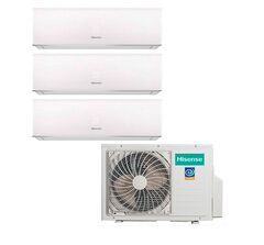 Мульти сплит-система Hisense на 3 комнаты (25+25+25 кв.м.)