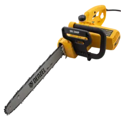 Пила цепная электрическая EDS-2000P, 2 кВт,поперечная, шина 40 см, шаг 3/8, паз 1.3 мм, 57 звеньев Denzel, 95616