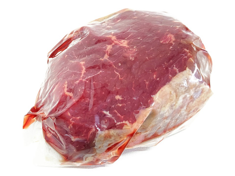 Мякоть бедра из мраморной говядины, 600г, ВУ, ПОРЦ, ROSSO