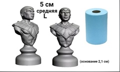Силиконовый молд Шахматная фигура № 4 