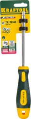 KRAFTOOL Х-Drive, TX HOLE40 x 125, отвертка (250077-40-125)