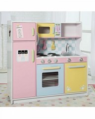 Большая детская кухня KidKraft из дерева Пастель 53181_KE