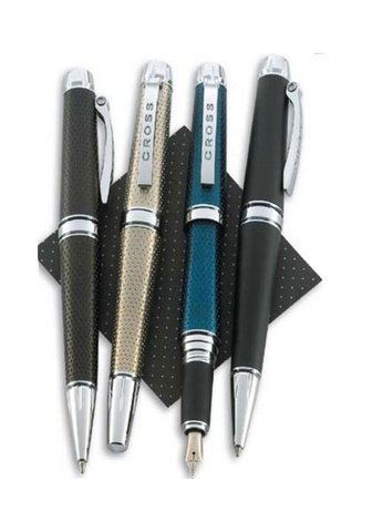 Ручка перьевая Cross C-Series, Black CT, F (AT0396-1FD)