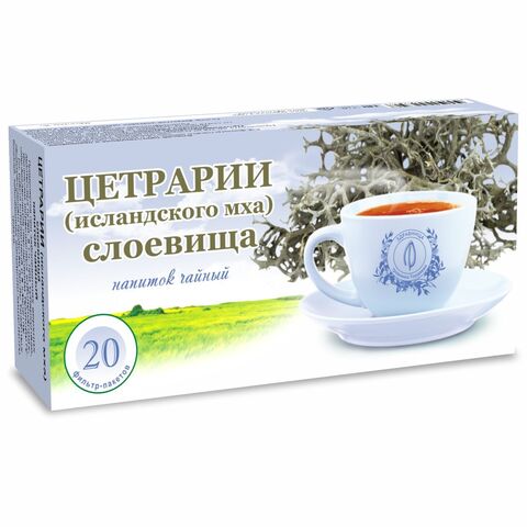 Цетрария (исландский мох), слоевища