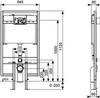 TECE TECEbox 9300040 Инсталляция для унитаза, глубина 8 см (снят с производства, замена 9300500)