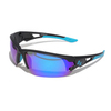 Очки солнцезащитные 2K S-15001-E  (тёмно-серый / синие revo)