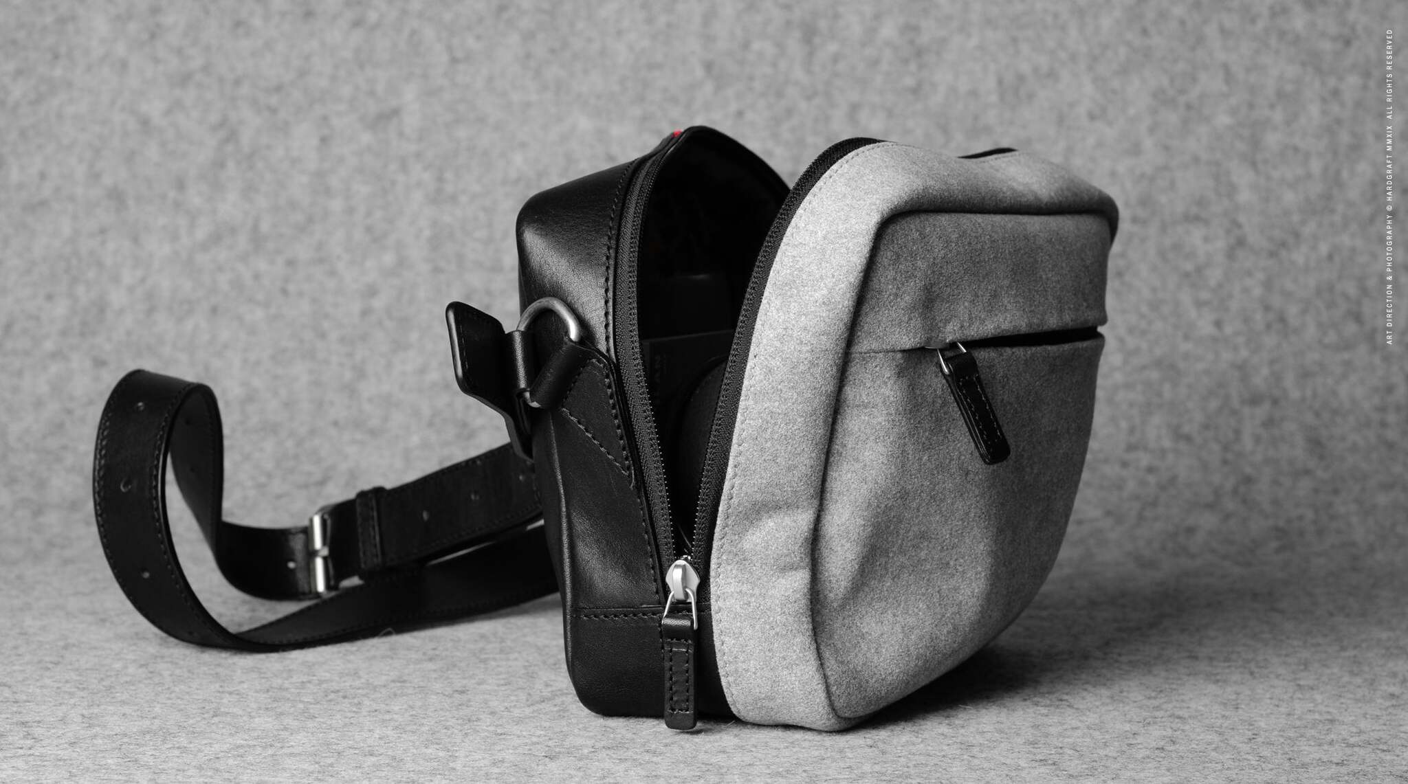 Hard Graft All-Rounder Pack Alcantara — наплечная сумка