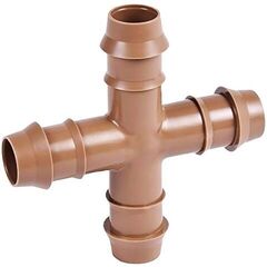 Соединитель крестовой для капельной трубки