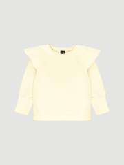 Свитшот Mjölk Light Yellow, с крылышками