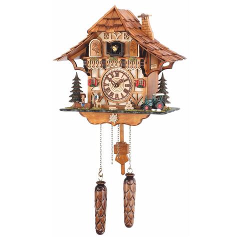 Настенные часы с кукушкой Sars T5066-8M