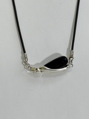 Лава (колье из серебра)