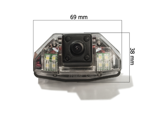 Камера заднего вида для Honda Jazz 08+ Avis AVS315CPR (#022)