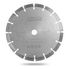 Алмазный сегментный диск Messer FB/M. Диаметр 230 мм. (01-15-230)
