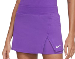 Юбка теннисная Nike Court Dri-Fit Victory Skirt Plus Line - wild berry/wild berry/white