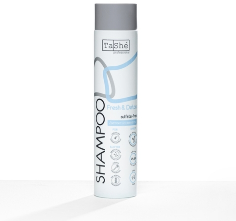 Шампунь для волос бессульфатный Fresh & Detox Реконструкция (tsh12_500) 500мл Tashe professional