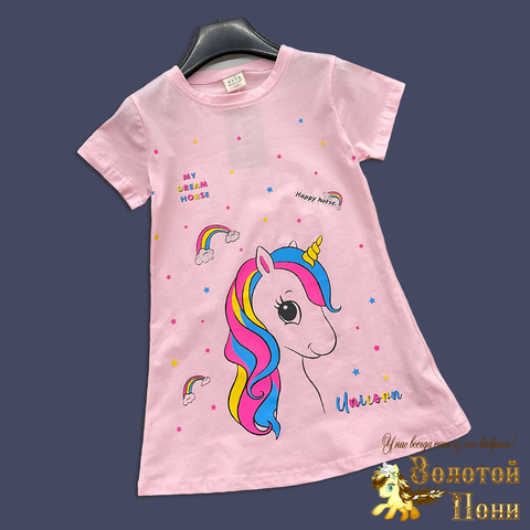 Платье-туника хлопок д (4-8) 250320-DF4097