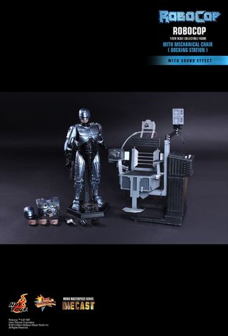 Robocop Movie Masterpiece Series Diecast With Mechanical Chair