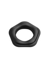 Черное эрекционное кольцо №05 Cock Ring - 