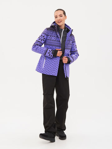 Женская горнолыжная куртка BATEBEILE фиолетового цвета