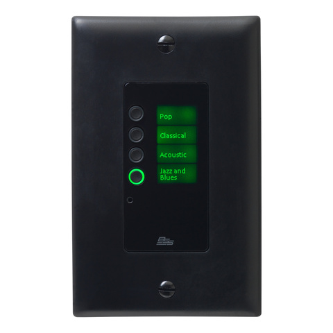 BSS EC-4B-BLK-EU Ethernet Controller with 4 Buttons (Black - EU)