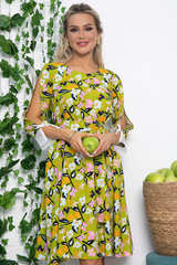 Платье Яна (зеленое) П13639-33М LT Collection