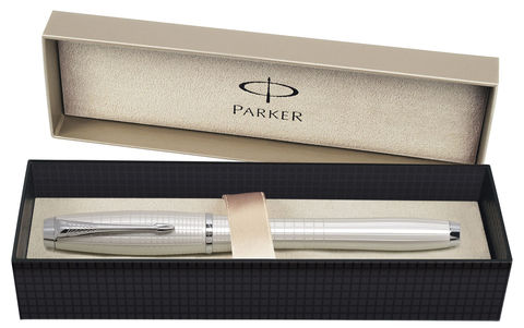 Ручка 5th mode Parker Urban Premium F204, Pearl Metal Chiselled CT (S0976030)