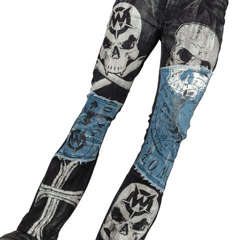 Wornstar | Джинсы мужские CATACOMBS PANTS W148 вид снизу