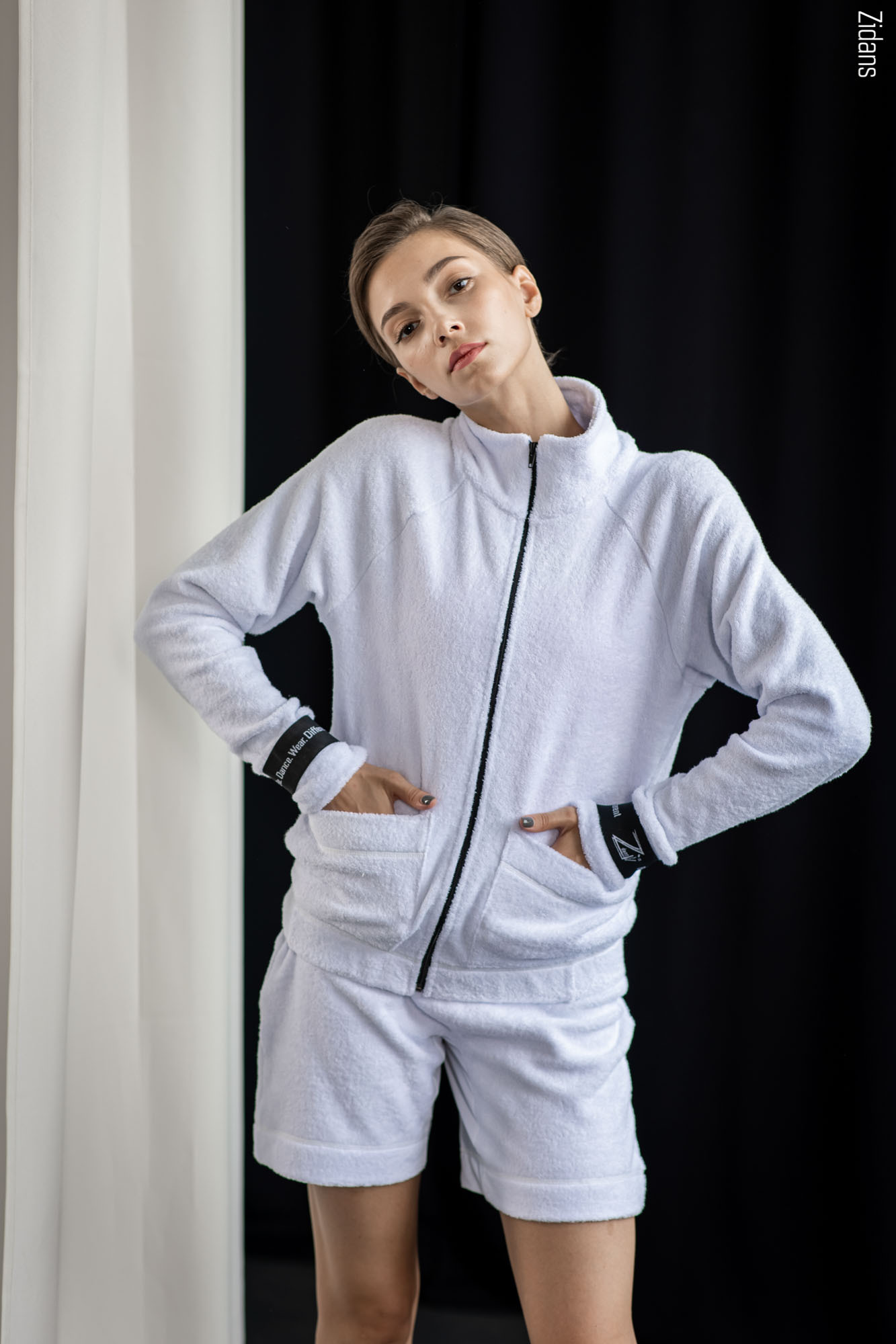 Warm up clothes for ballet, dance and sport