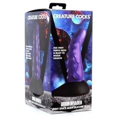 Фантазийный фаллоимитатор Orion Invader Veiny Space Alien Silicone Dildo - 18,4 см. - 