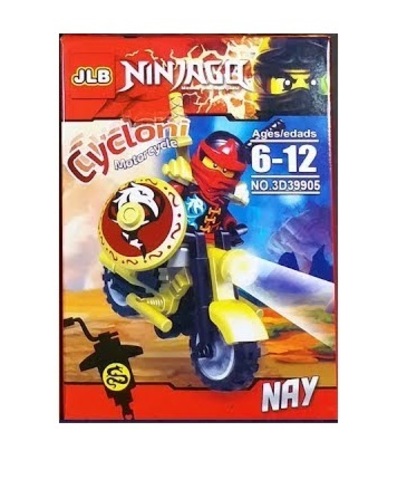 Минифигурка Ниндзяго ниндзя на мотоциклах — Ninjago