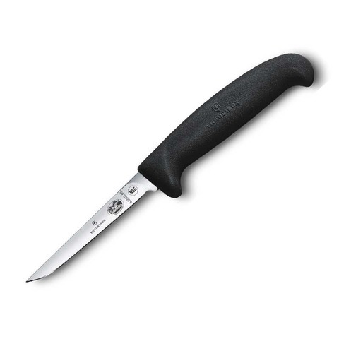 Нож Victorinox разделочный для птицы, лезвие 9 см прямое, черный