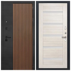 Купить Входная дверь L 48 - ЛУ 22 экошпон белёный дуб