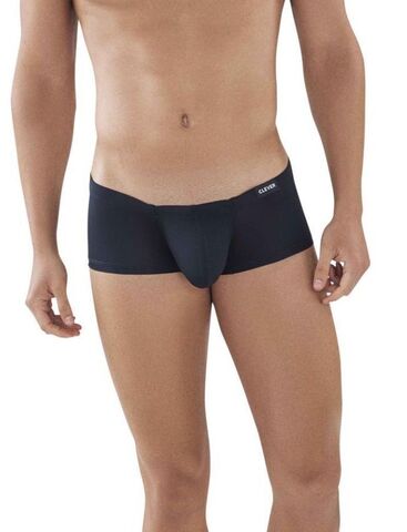 Черные мужские трусы-хипсы Clever Latin Boxer - Clever Masculine Underwear 087211