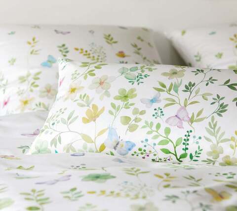 Наволочка 70х70 Elegante Spring Fling 2447R/4 зеленая