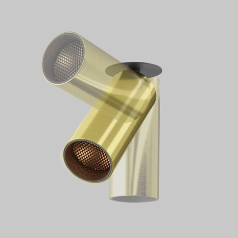 Встраиваемый светодиодный светильник Maytoni FOCUS LED C053CL-L12W2.7K-W-BS