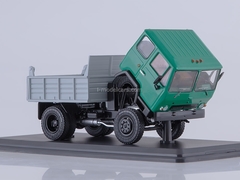 KAZ-MMZ-4502 tipper green-gray 1:43 Start Scale Models (SSM)