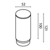 Комплектующие для трековой системы Maytoni Focus led RingMAcr-12-W