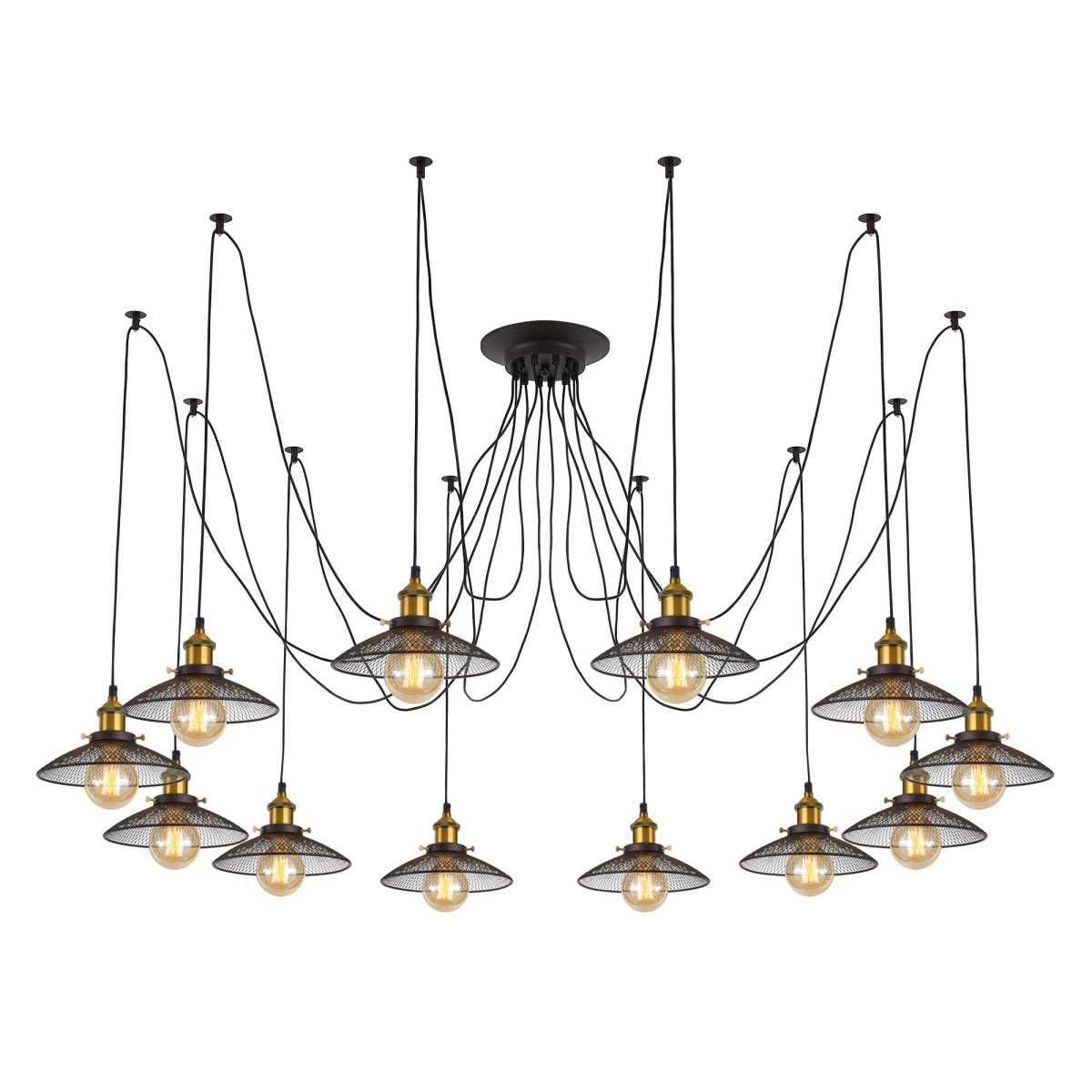 Подвесная люстра Citilux Эдисон CL451121