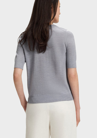 Джемпер с коротким рукавом BOSS Farbella