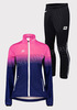 Элитный лыжный костюм Noname Pro Softshell Jkt 21 Wos Blue/Pink женский