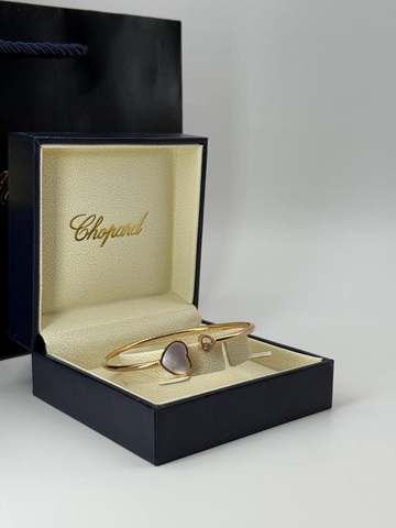 Браслет сердце перламутр Chopard VGOLD