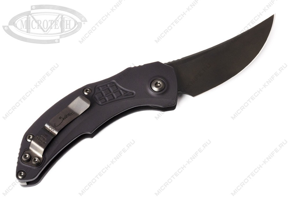 Нож Microtech Bastinelli Brachial 001 DLC Shadow 268A-1DLCTSH