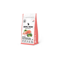 Сухой корм для стерилизованных кошек с лососем, белой рыбой, брокколи BOWL WOW 1,5кг