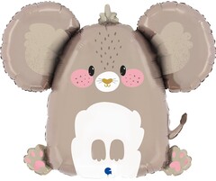 Г Фигура, Маленькая мышка, Серый, 26''/66 см, 1 шт.